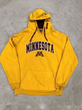 Stadium Athletics Minnesota Crewneck Hoodie Size Large